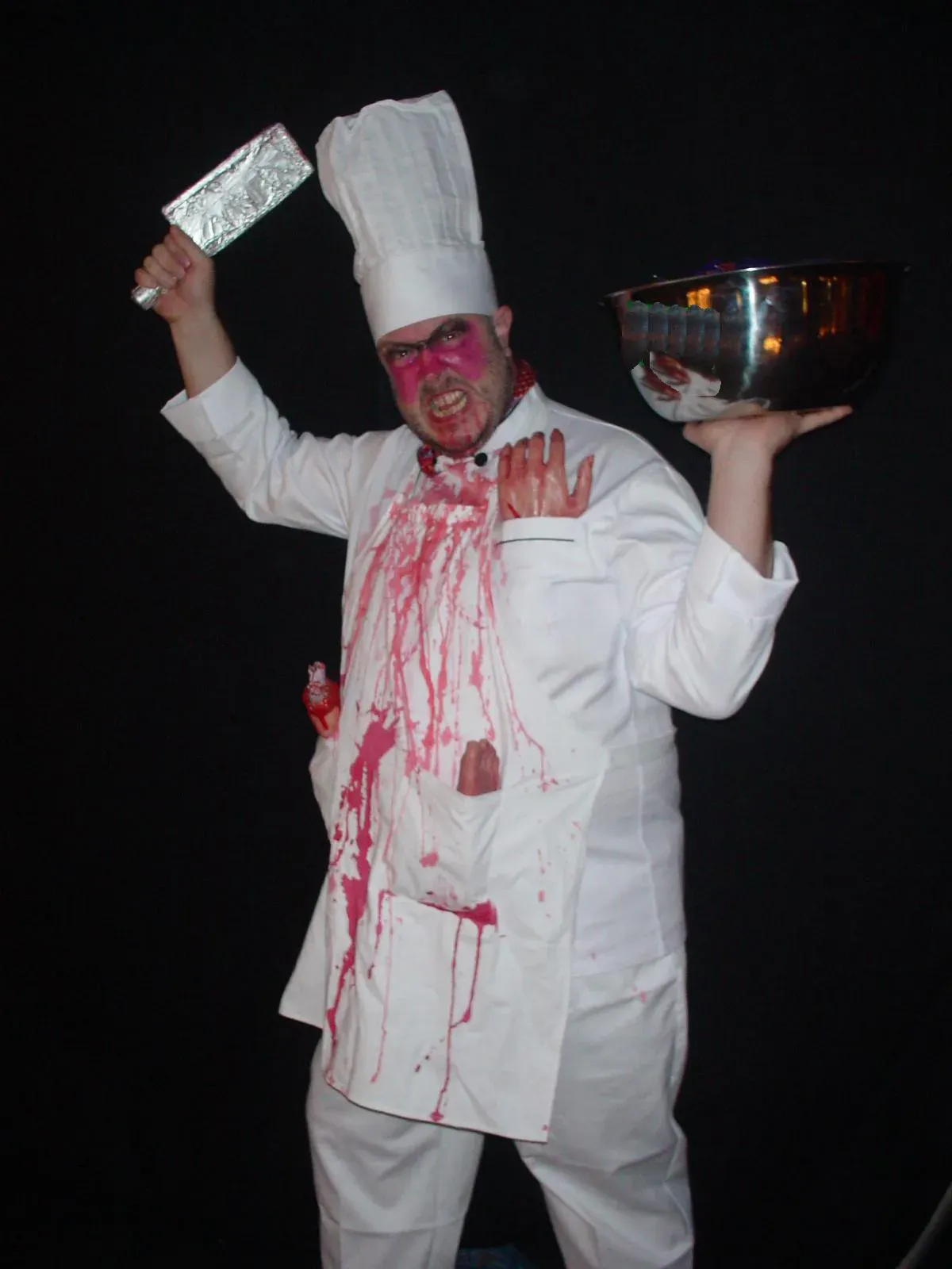 Bloody Chef character during Hong Kong Halloween event