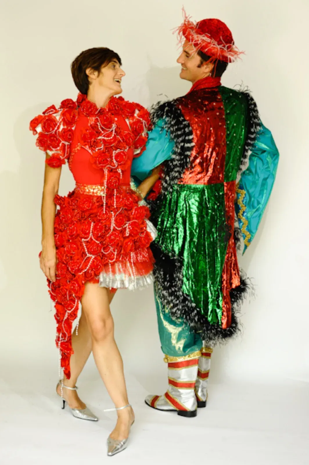Christmas couple ready to perform in Hong Kong