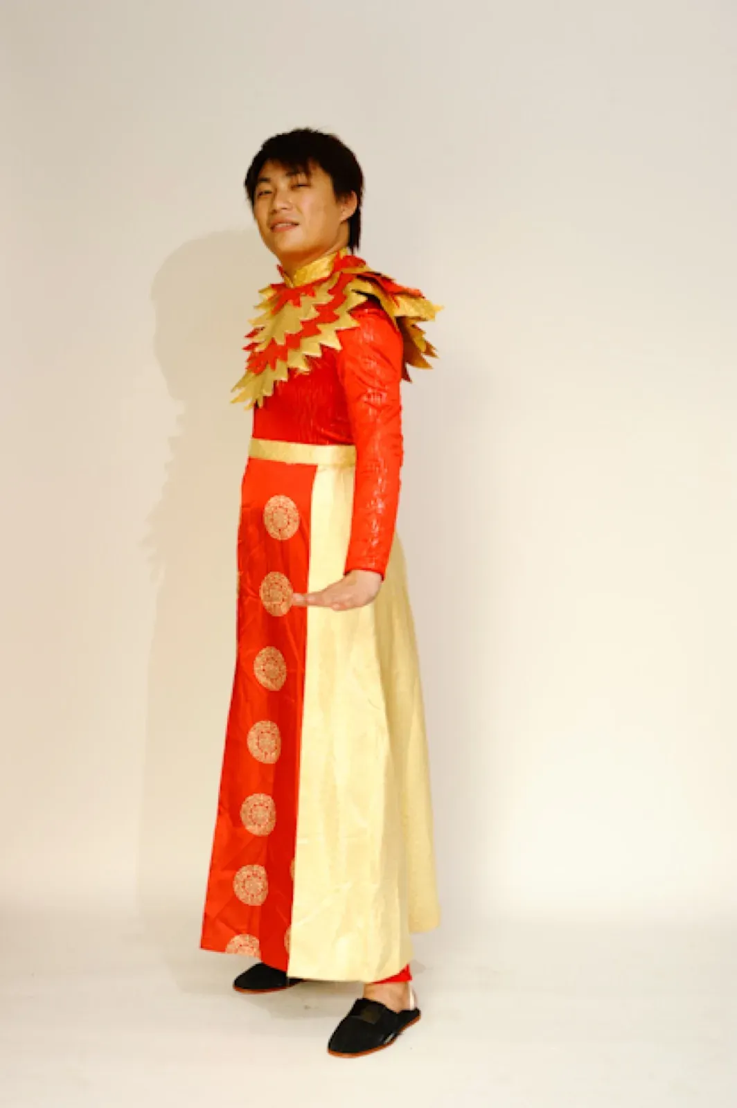 Chinese New Year acrobatic costume for circus entertainment in Hong Kong