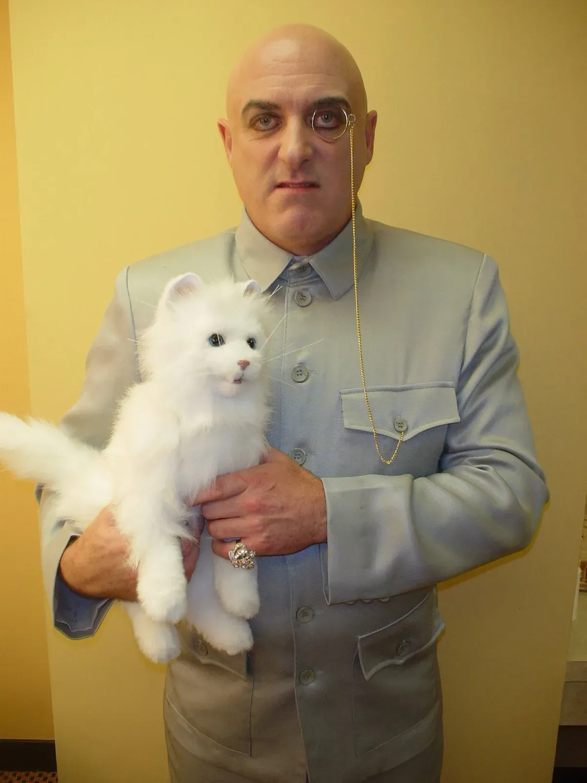 ernst blofeld in James bond theme party in macau gala dinner event