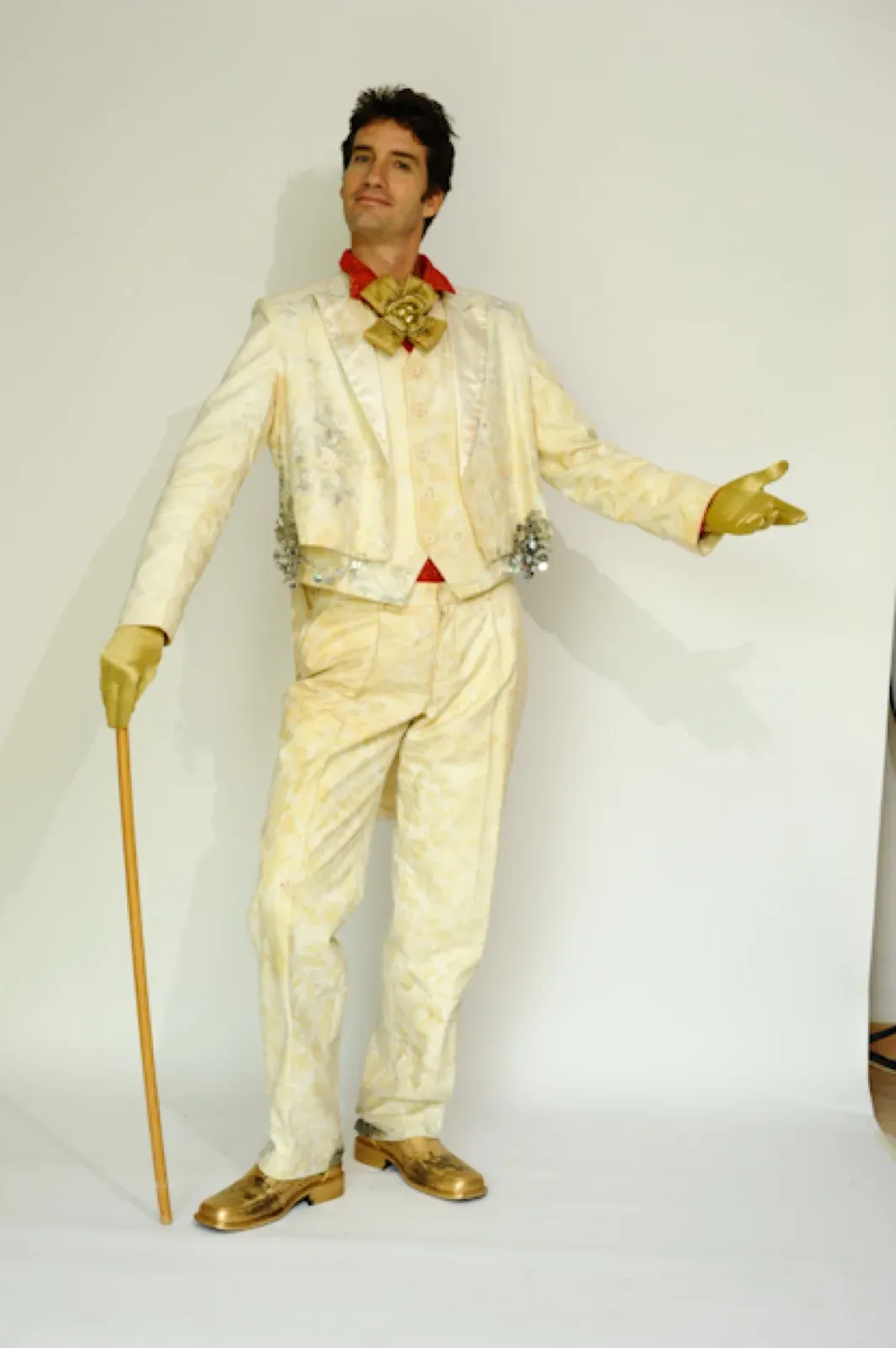hong Kong white suit tuxedo for costume event