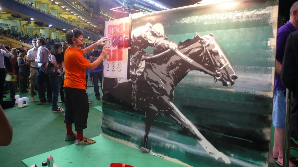 Graffiti Live Performance in Hong Kong