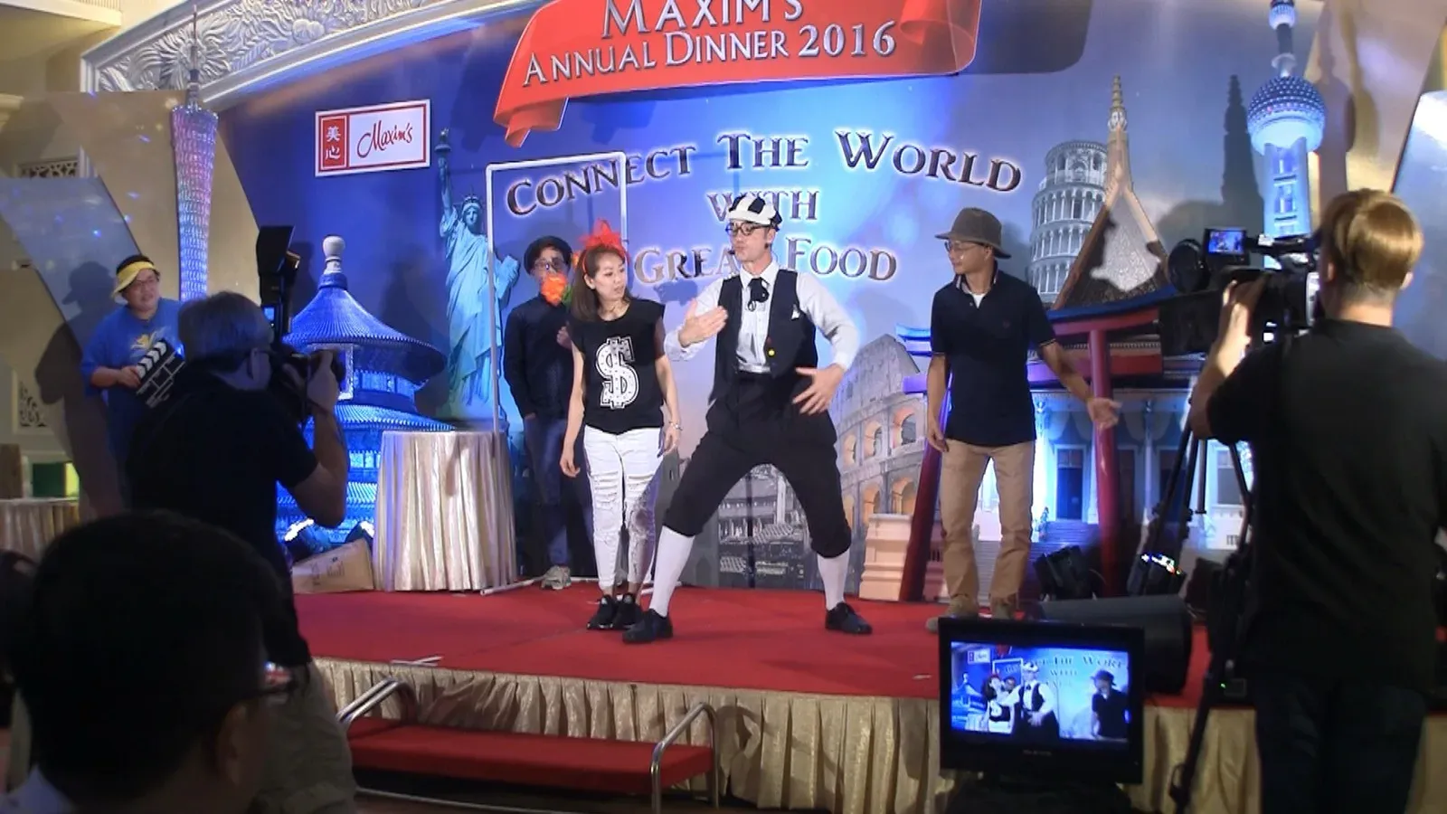 silent movie interactive show in Hong Kong
