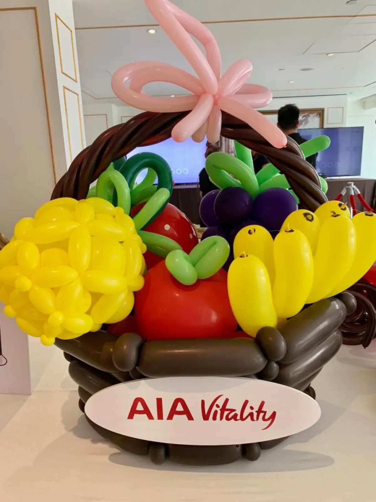 Balloon Fruit Basket for Hong Kong Promotion Event