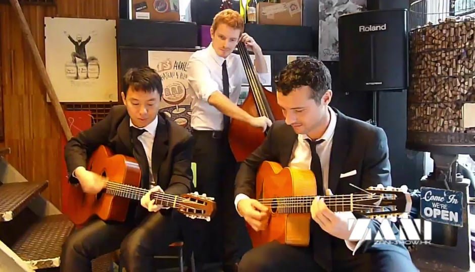 GYPSIE JAZZ MUSIC TRIO FOR EVENTS & SHOWS