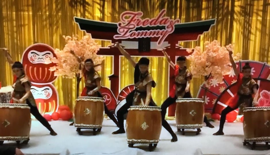 TAIKO DRUM FOR WEDDING PERFORMANCE IN HONG  KONG