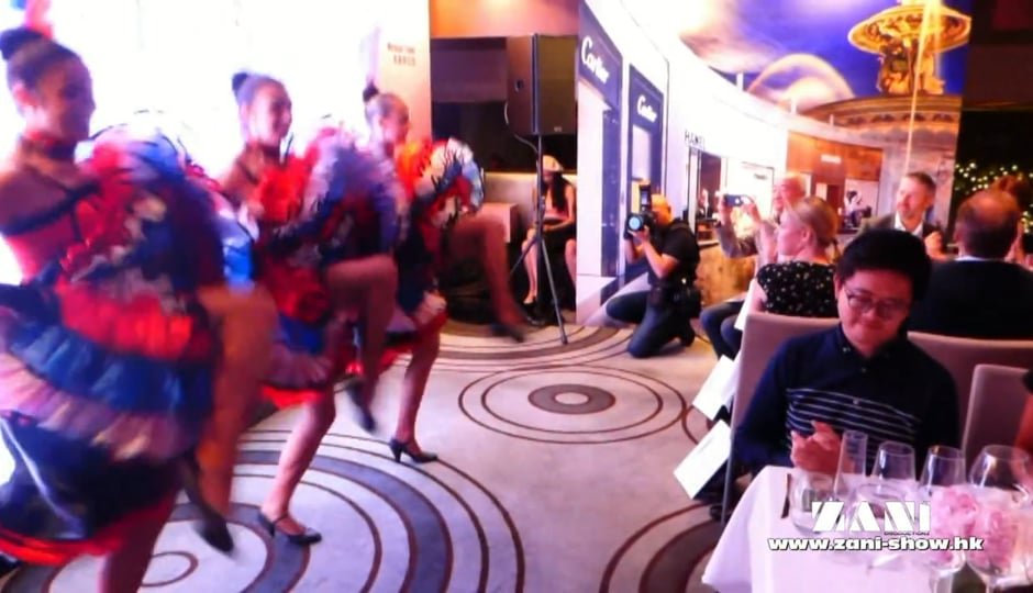 FRENCH CAN CAN DANCERS IN HONG KONG