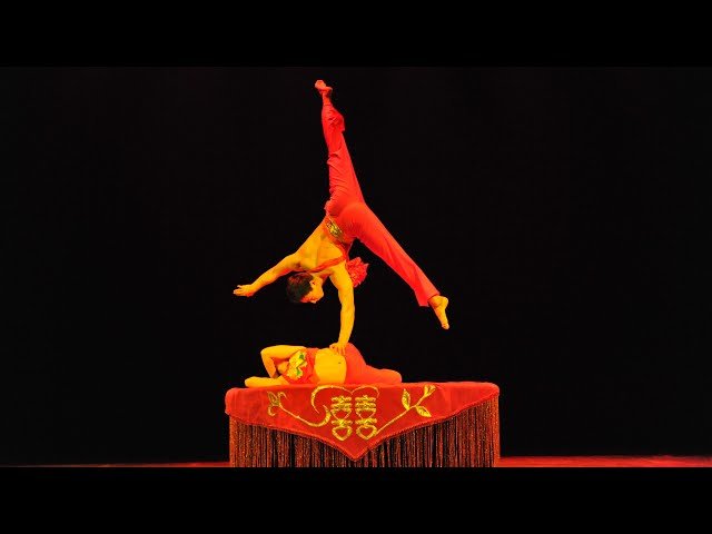 HAND TO HAND CONTORTION DUO ACT FROM CIRCUS CHINA