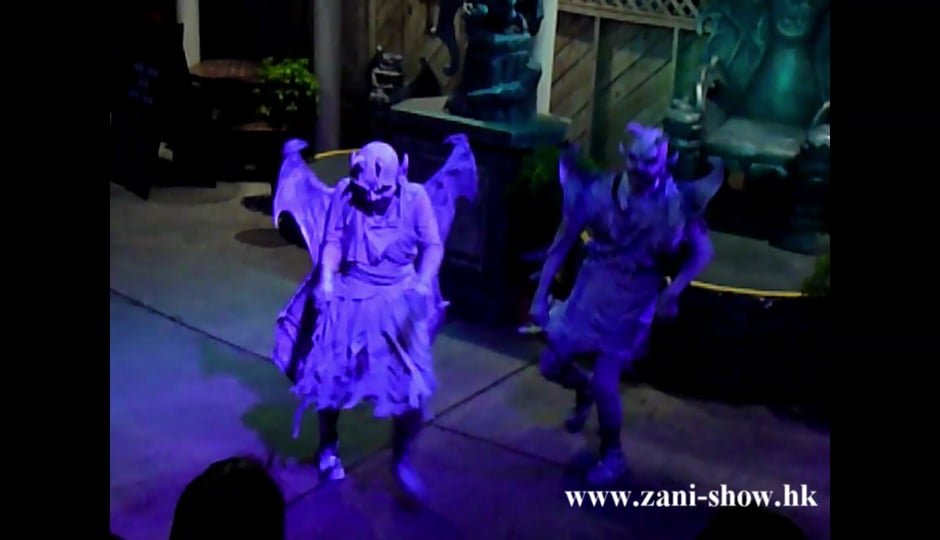 HIP-HOP TRIO WITH HALLOWEEN GORGON COSTUMES IN HONG KONG