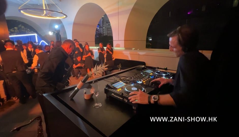 DJ + LIVE SAX FOR HONG KONG EVENT