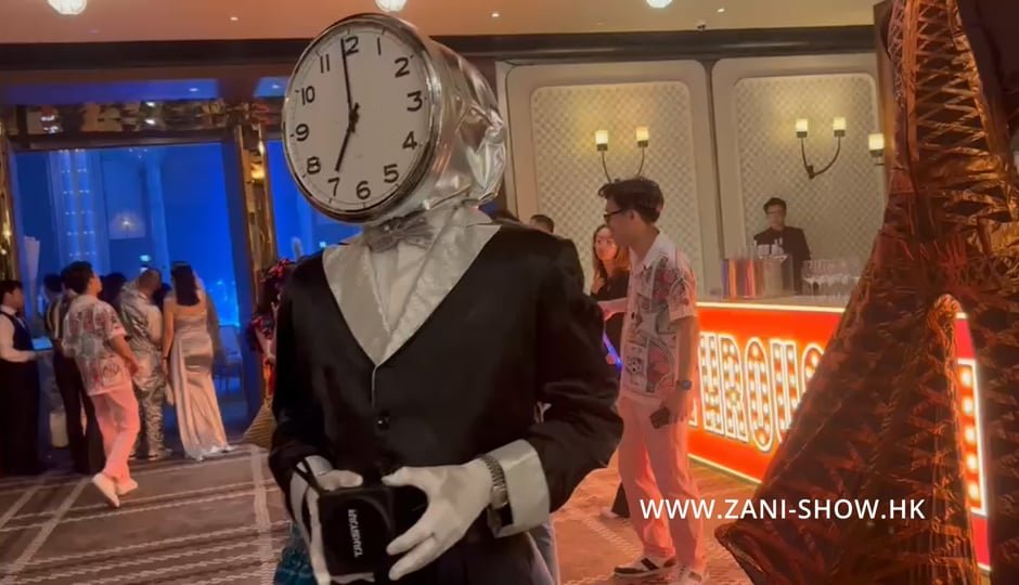 MR CLOCK FOR HERMES HONG KONG ANNIVERSARY PARTY