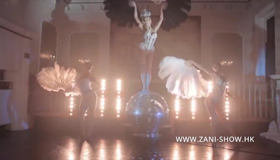 BURLESQUE ACT ON BALL IN HONG KONG