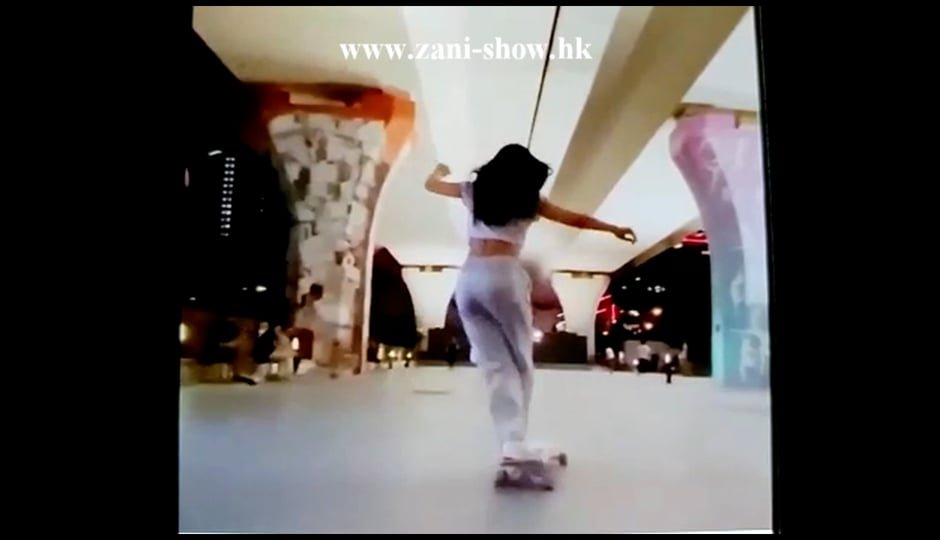 SKATE BOARD DANCER IN HONG KONG