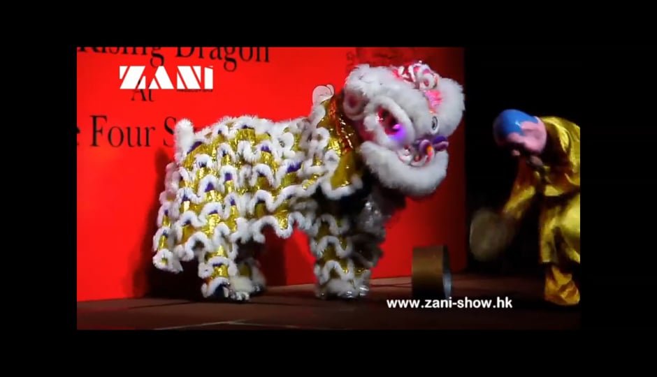 LION DANCE & MASKED PERFORMER AT A HOTEL EVENT
