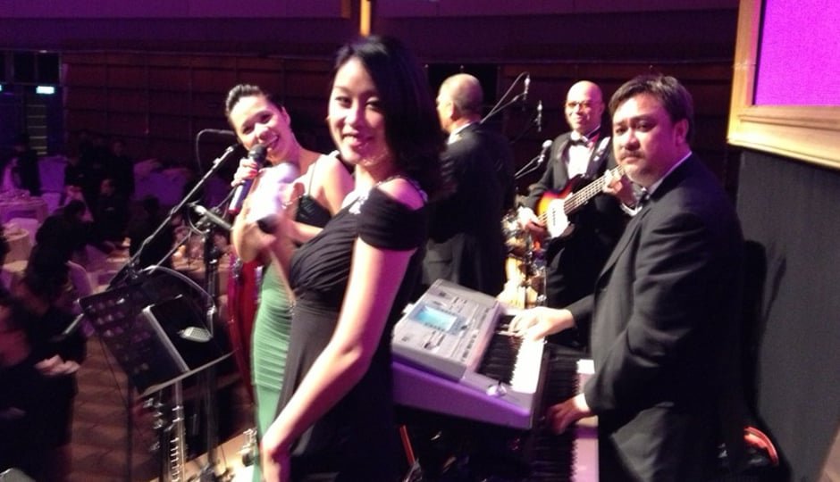 PARTY BAND WITH SINGER FOR CORPORATE & PRIVATE EVENTS IN HONG KONG