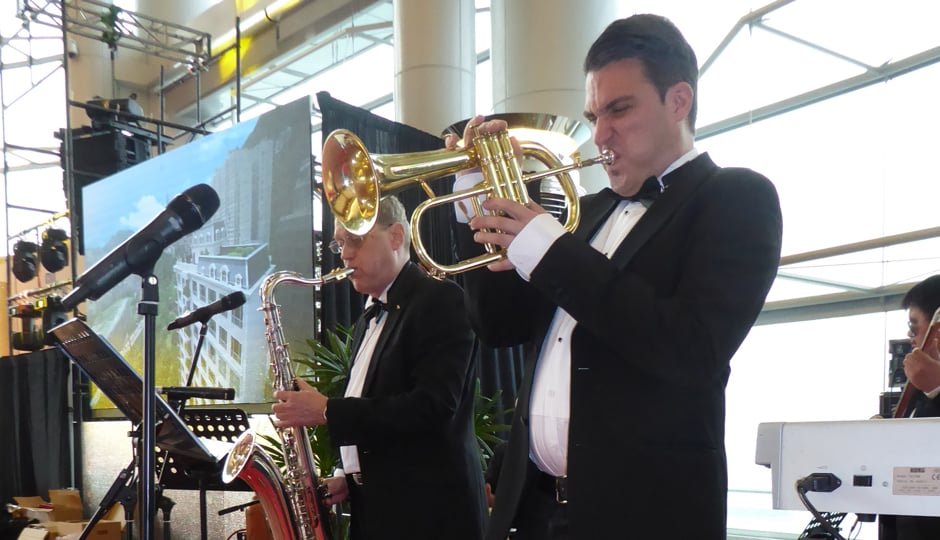 JAZZ QUINTET FOR COMPANY ANNIVERSARY EVENT IN HONG KONG