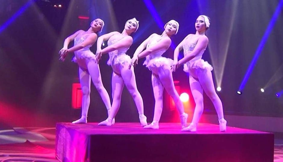 BALLERINA CONTORTIONISTS FROM ASIA