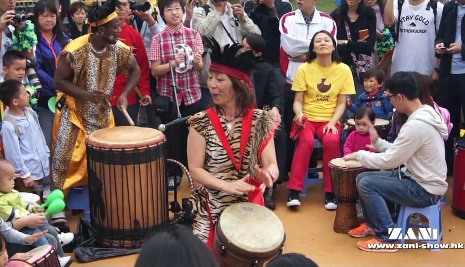 AFRICAN DRUM WORKSHOP IN HONG KONG FAMILY EVENT
